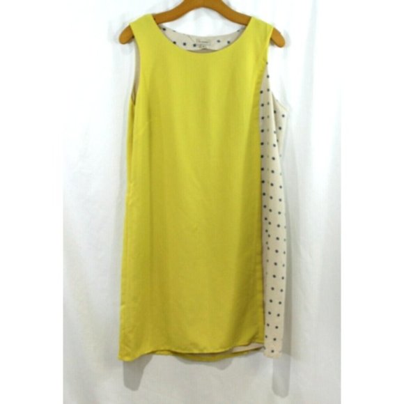 Cremieux Dresses & Skirts - Cremieux Womens Yellow and Nautical Ship Wheel Pattern Sleeveless Dress 10